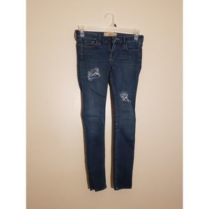 Women's Hollister, Super Skinny, 25/29, Blue